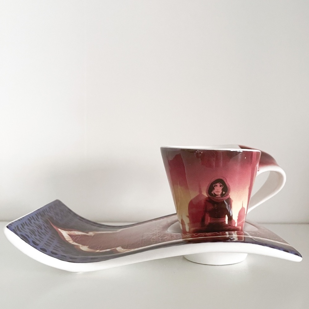 City of Brass Teacup and Saucer